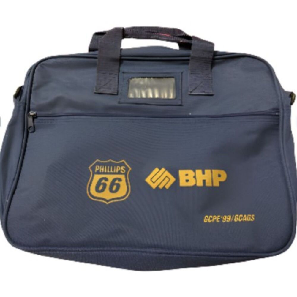 Vintage Phillips 66 BHP GCPE ’99 / GCAGS Laptop Bag – Brand New